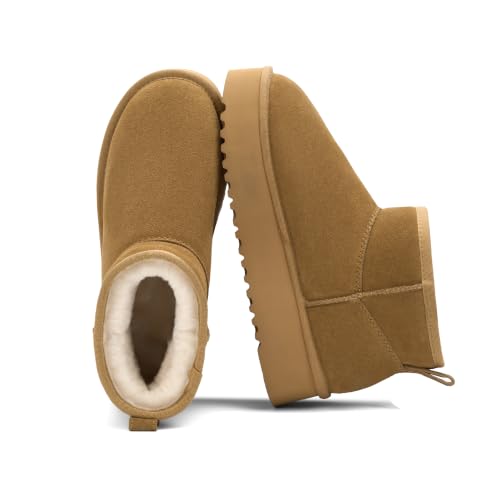 Genuine Leather Water Repellent Suede Boot - image 1