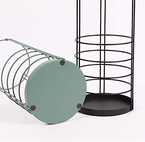 Porte-parapluie vert en tube pour bureau et maison - 4