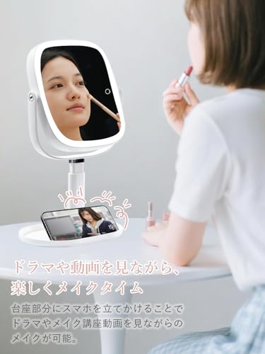 XNHUIY 女優ミラー 化粧 ミラー おすすめ の商品画像 1