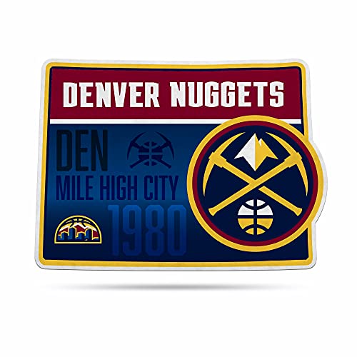 Fanion Denver Nuggets en feutre, le cadeau idéal pour décorer la chambre d'un fan de basket