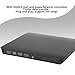 Wendry Optical Drive Enclosure USB 3.0 External Box for CD/DVD/Blu ray ODD HDD Interchanger Housing, Compatible with Laptop Desktop (Black)