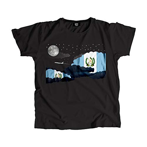 T-shirt Guatemala Night Clouds de qualité supérieure avec finitions soignées unisex