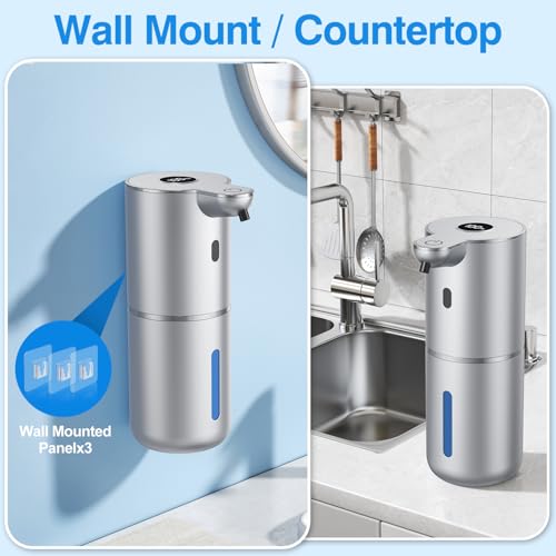Image of Fachixy Automatic Liquid Soap Dispenser Touchless, Smart Digital Display