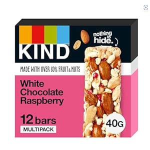 KIND Bars, White Chocolate Raspberry, He...