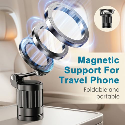 Image of ZORBES Magnetic Mobile Holder 360 Foldable Suction Mount with Secure Grip