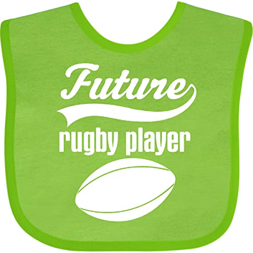 inktastic Future Rugby Player Baby Bib