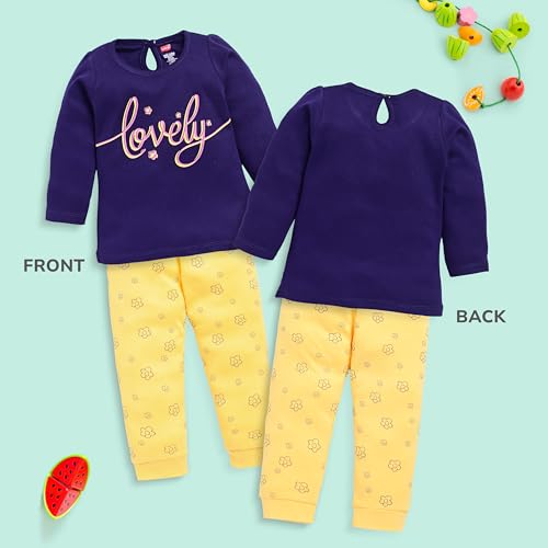 Image of LuvLap Baby-Girls F /S Girls Top & Pyjama Set