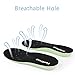 Shoe Insoles for Men or Women - Footfeet Comfortable Memory Foam Insoles, Feet Insoles Arch Supports Orthotics Inserts Relieve Flat Feet, High Arch, Foot Pain(M)