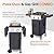Nice Cooker 2-Burner Propane Gas BBQ & Pizza Oven 12" Pizza Maker 2-in-1 Grill with Pizza Stone, 24600 BTU Output,Cast Iron Grids Outdoor Pizza Maker