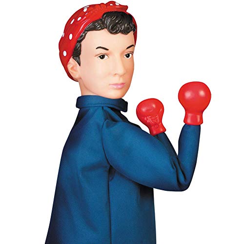 Archie McPhee Rosie The Riveter Punching Puppet - //coolthings.us