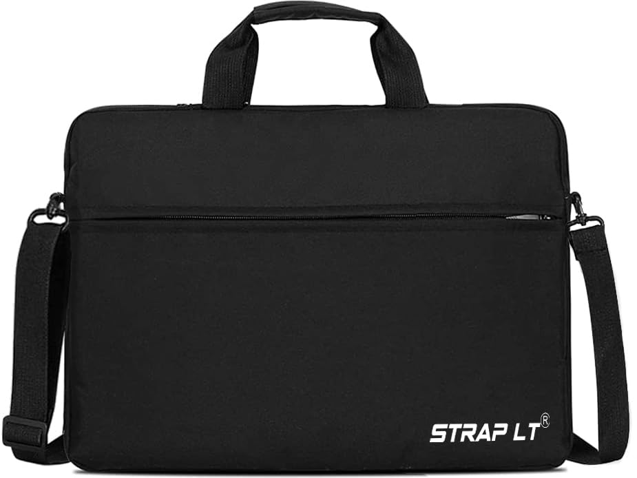 StrapLt 15.6-16 Inch Laptop Shoulder Messenger Sling Office Laptop Bag Briefcase for Men & Women, Black (B0CZTFNXCM) Amazon Price History, Amazon Price Tracker