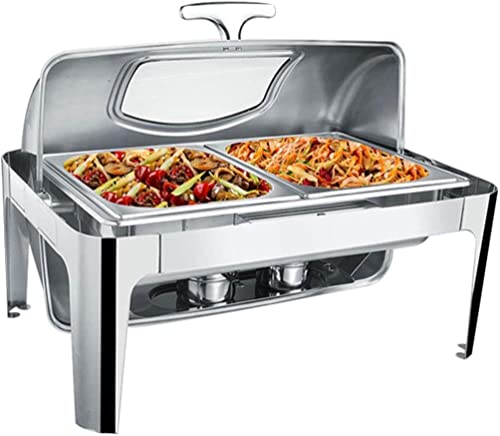 Chafing Dish à alcool efficace en énergie pour buffet hôtelier et cafétéria - 2