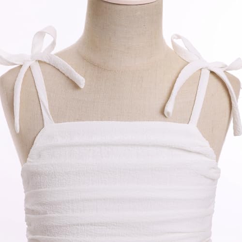 Flower Girl Dress Spaghetti StrapTulle Dress Junior Bridesmaid Dresses Formal Pageant Dresses for Wedding Birthday2