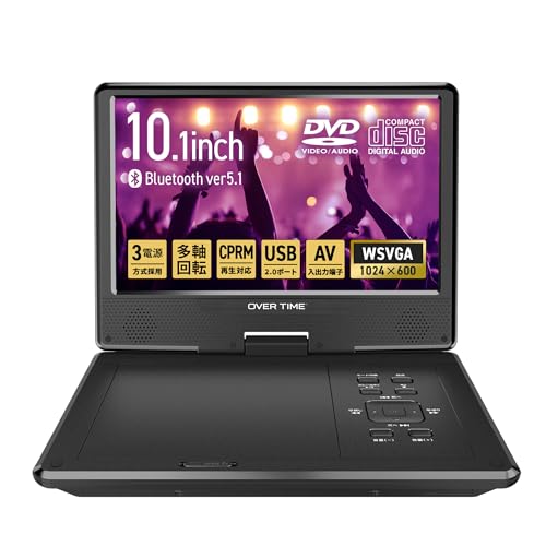 Amazon.co.jp: 東京Deco ポータブルDVDプレーヤー 10.1インチ 車載