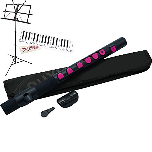 アイボリー リコーダー フルート 専用ケース付き Amazon