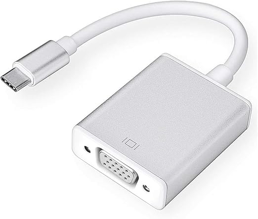 USB Type C to VGA Adapter, USB 3.1 (Thunderbolt 3) Converter Compatible with MacBook Pro, Air, Dell XPS 13/15, Surface Book 2 and More-image-15