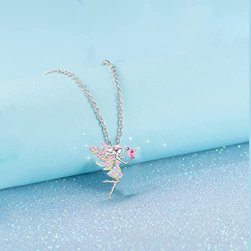 MAKOBLESSMOMO Fluss Halskette für Mädchen Frauen Kristall Anhänger Halskette Geschenke Schmuck Geschenke für Mädchen Tochter Enkelin Nichte Geburtstag