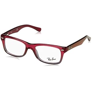 Ray-Ban 0RY 1531 3648 46 Lunettes de Soleil, Rose (Fucsia Gradient Iridescent Grey), Mixte Enfant