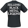 Rotting Christ Hellenic Black Metal Legions Men T-Shirt Black S, 100% Cotton, Regular #2