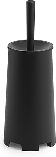 GEDY | Oscar Escobilla WC Color Negro de Resina termoplástica, Dimensiones 35 x 13 x 13 cm y Peso 0,396 kg