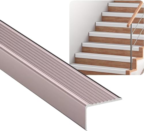 Protection de bord d'escalier : nez de marche antidérapant et étanche pour marches de sécurité