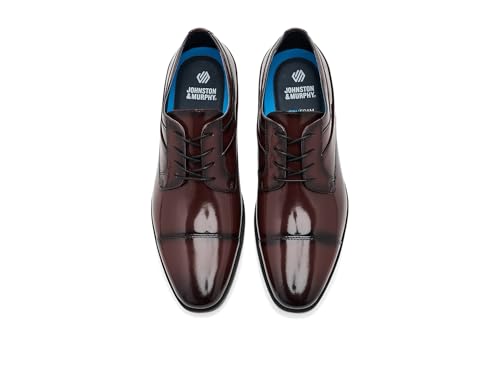 Image of Johnston & Murphy Men's Gibbons Cap Toe Lace-Up Dress Shoe