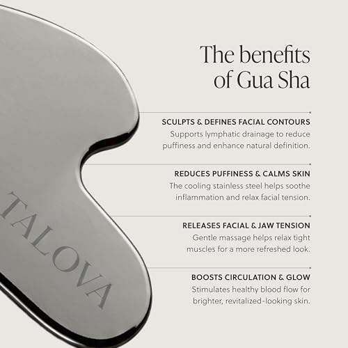 TALOVA Stainless Steel Gua Sha