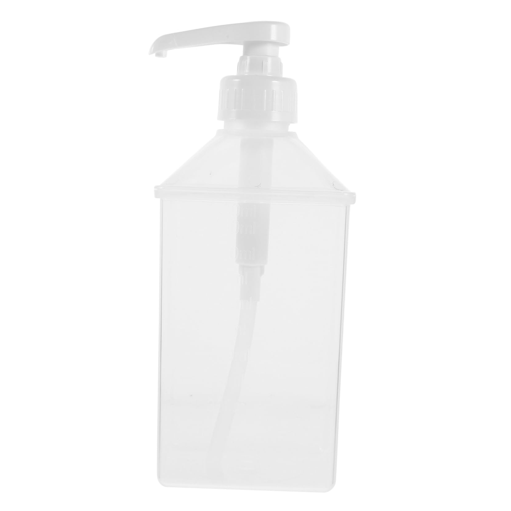 HOLIDYOYO Squeeze Fructose Bottle Syrup Dispensing Bottle Clear Water Carafe Liquid Soap Lotion Travel Container Emulsion Bottle Juice Bottle Mason Jar Sugar Storage Container White Plastic