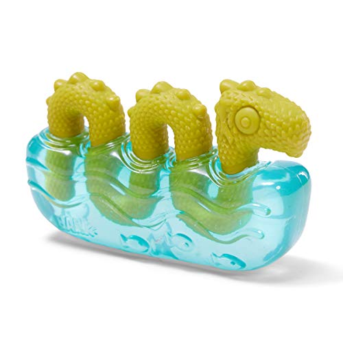 BarkBox Tough Dog Toys & Chews for Aggressive Chewers, Durable Rubber & Nylon Super Chewer Treat Dispensing, Balls, & Teething Toys for Small, Medium, & Large Dogs & Puppies, The Dog Ness Monster