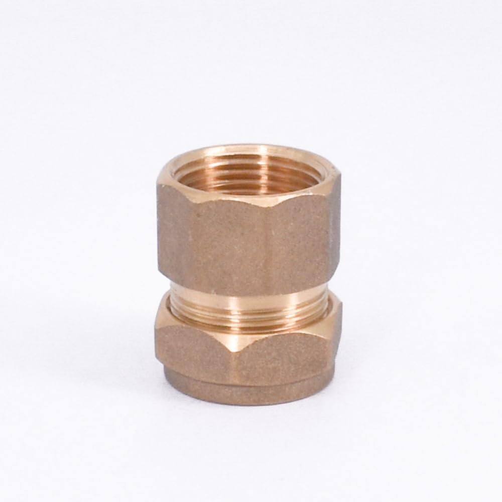 Dopasowana rura OD 22 mm x 1,9 cm żeńska mosiężna złączka zaciskowa złącze wodne paliwo gazowe
