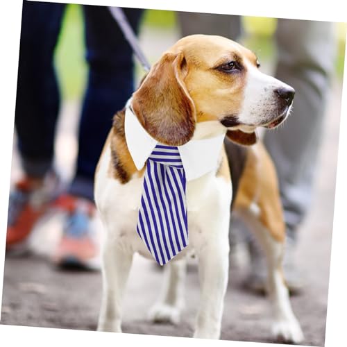 YARNOW 1 Conjunto De Gravata Para Animais De Estimação Coleira De Cachorro Pequena Coleira De Gato G