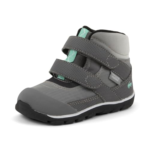 See Kai Run Atlas II - Waterproof and Insulated Winter Boots for Little Kids, Gray/Gradient, Toddler 5