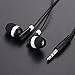 CN-Outlet Wholesale Bulk Earbuds Headphones 50 Pack for iPhone, Android, MP3 Player - Black