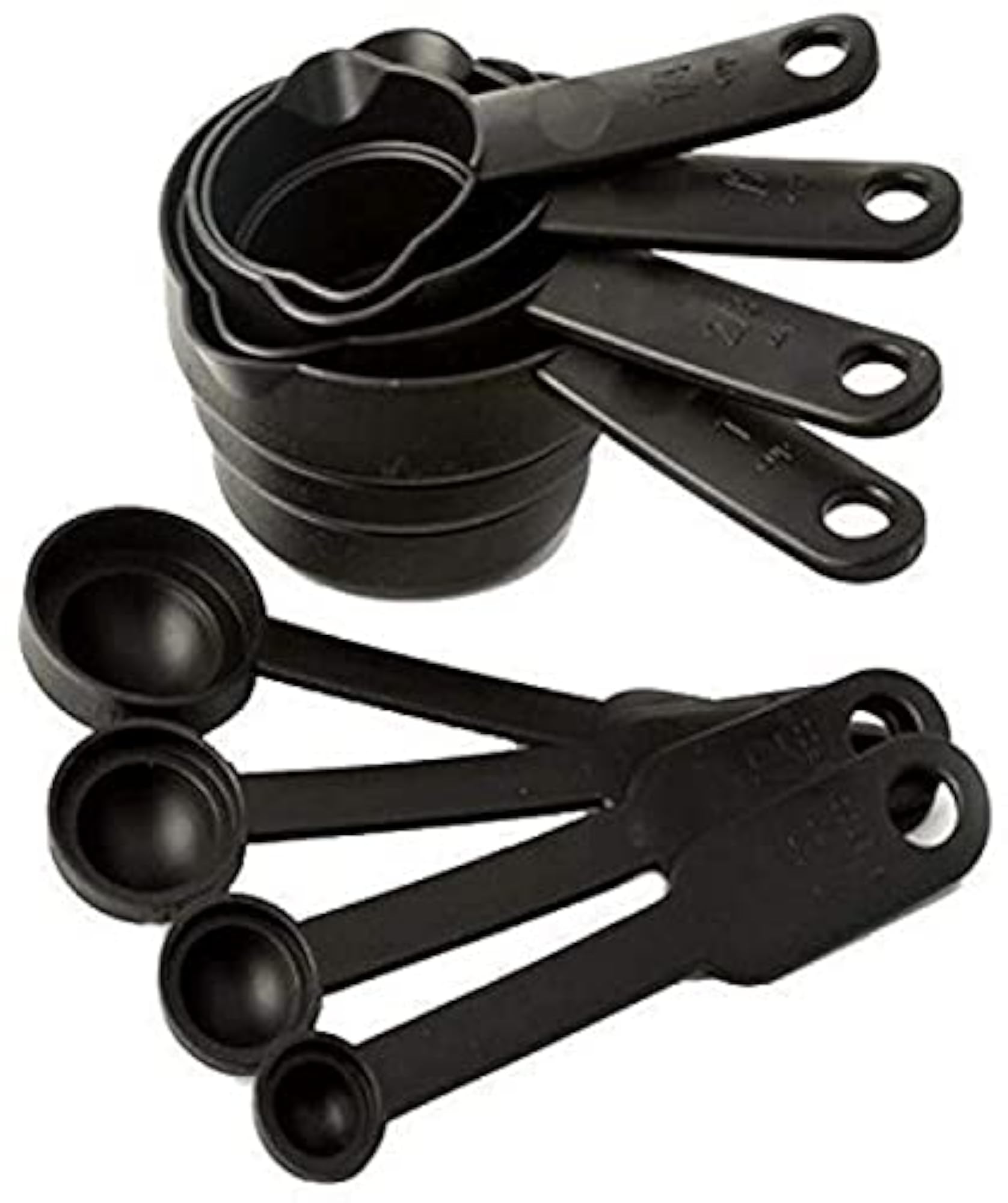 Kitchen Essential Measuring Cups and Spoons Set of 8 Pieces