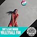 Revive Wonder The Indoor Volleyball – Kids Volleyball Practice Ball | Soft, Silent Indoor Volleyball Gear & Equipment for Safe Foam Touch Play & Training Sports
