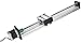 OITTo Single-Shaft Trapezoid Linear Slide Rail Linear Reciprocating Application CNC Module Guide Aluminum Alloy 0808 Ball Screw for Automation Industry with 57 Motor(#2),Knives and Accessories