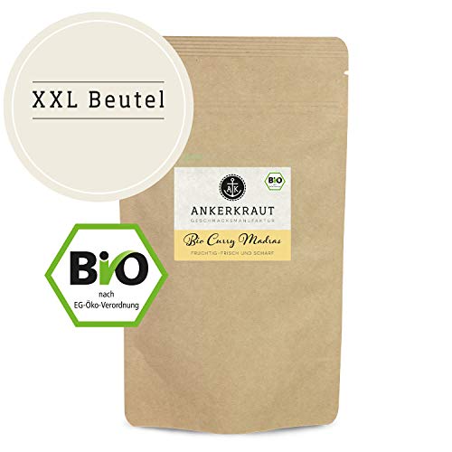 Ankerkraut Bio Curry Madras im 600 g XXL-Beutel, Curry-Pulver BIO kaufen