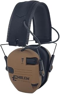 Shield Pro Shooting Ear Protection | NRR 23dB | Electronic Hearing Protection for Gun Range | 4X Amplification