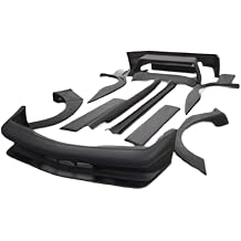 Body Kit for 190E W201 - Front and Rear Bumpers, Fenders, Side Skirts, Diffuser - FRP Material