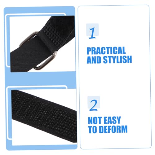 Sangles de jambe ajustables pour éviter le glissement des protections - 3