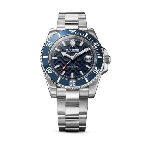 Image of SANDOZ Chanet Premium Embossed Dial Automatic Watch for Men - SZWGL0001203