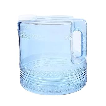 1 Gallon / 4 Liter Water Plastic Carafe Distiller, Replacement Distilled Water Jug for Countertop Water Distiller Filter