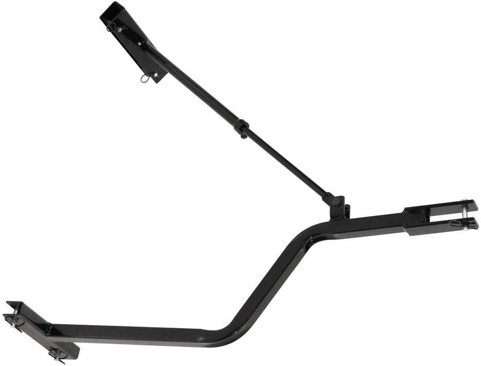 EARTHQUAKE 1692327 Chipper-Shredder Tow Bar Kit, Fits All and Tazz Chippers, Adjustable Brace Height, Fits Most ATV’s or Lawn Tractors, Heavy Duty Steel