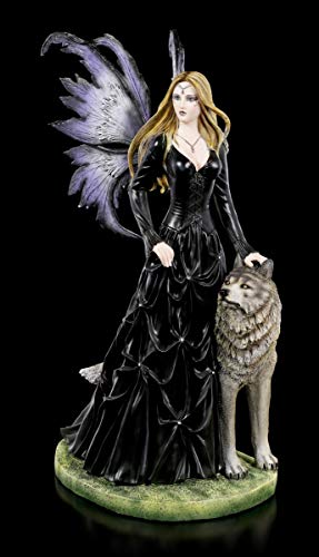 Figuren Shop GmbH Große Elfen Fantasy-Figur - Wolf Loveta | Gothic...