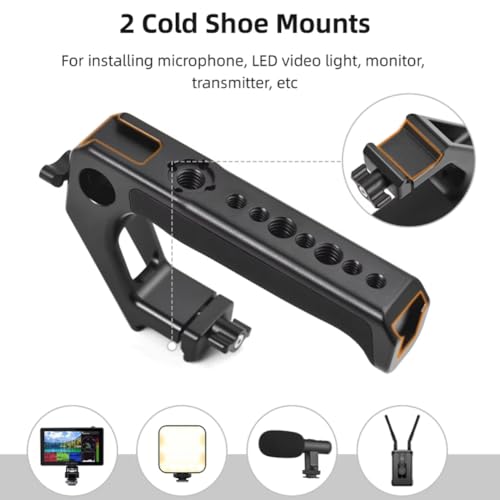Poignée G Rip pour caisson caméra, support cold shoe pour accessoires - 5