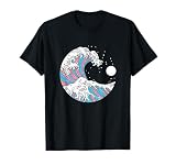 Transgender Pride LGBTQ Trans Flag - Japanese Wave Art LGBT T-Shirt