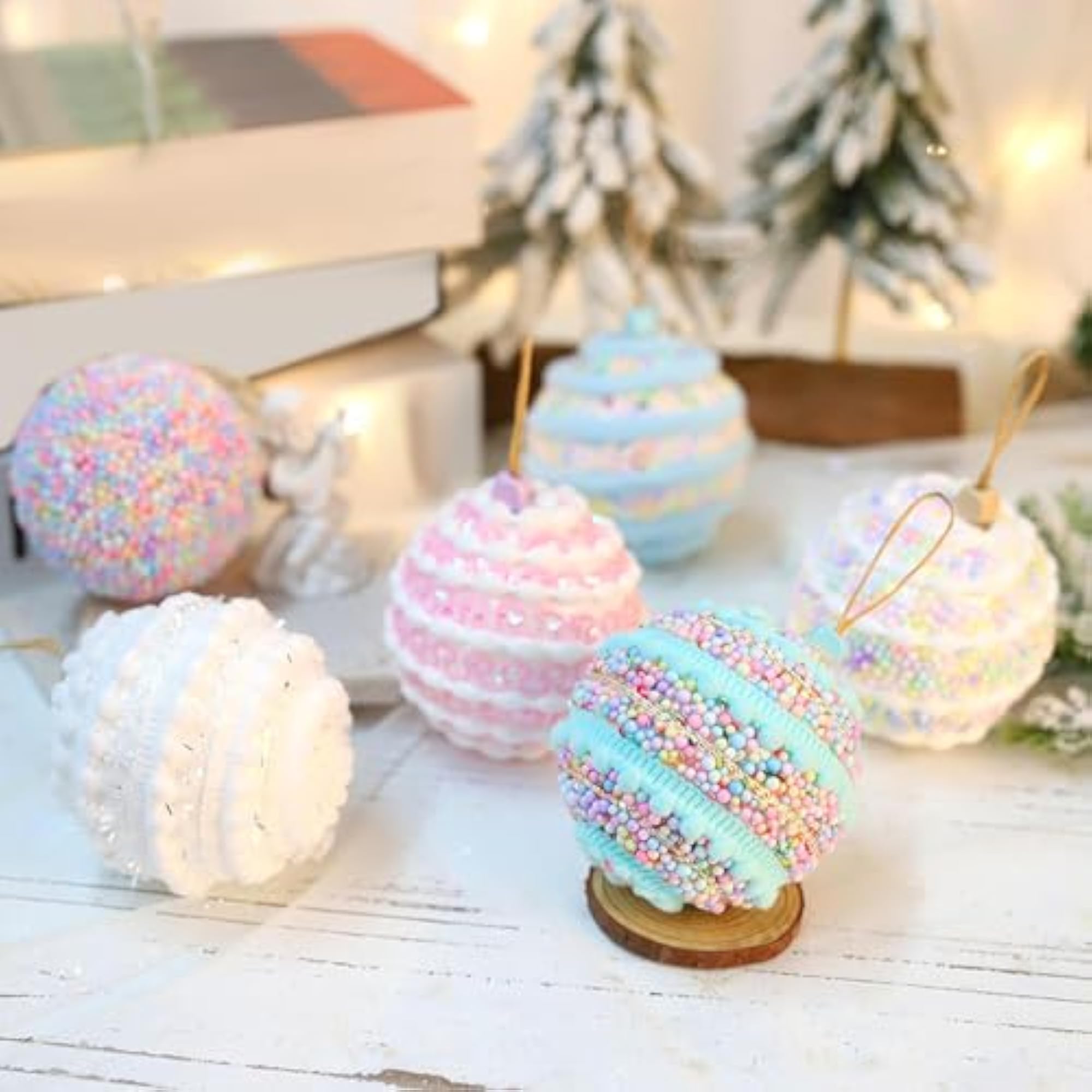 3X Christmas Ball Ornaments Pendant Drop