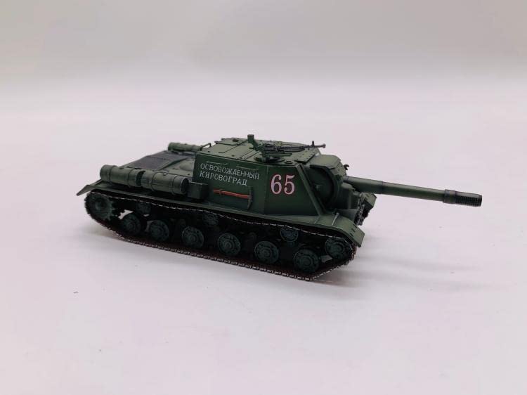 Cadeau d'histoire militaire char ISU-152 URSS 1/72 pour collectionneur de blindés Seconde Guerre