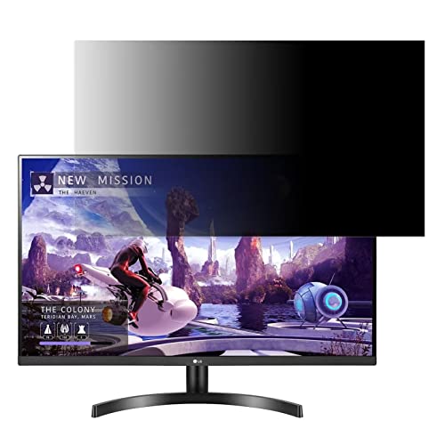 LG 32QN600-B 向けの 31.5インチ 16:9 覗き見防止 フィルター プライバシーフィルター パソコンPC モニター 液晶保護フィルム 覗き見防止シート ブルーライトカット 反射防止 セキュリティーのぞき見防止 両面使用可能 着脱簡単 JPフ