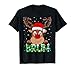 Bruh 67 Six Seven 6 7 Meme Reindeer Christmas Shirt Boy Girl T-Shirt